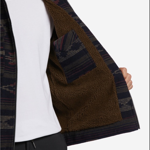 NWT Billabong Mens A/Div Barlow Sherpa Jacket - Picture 3 of 11